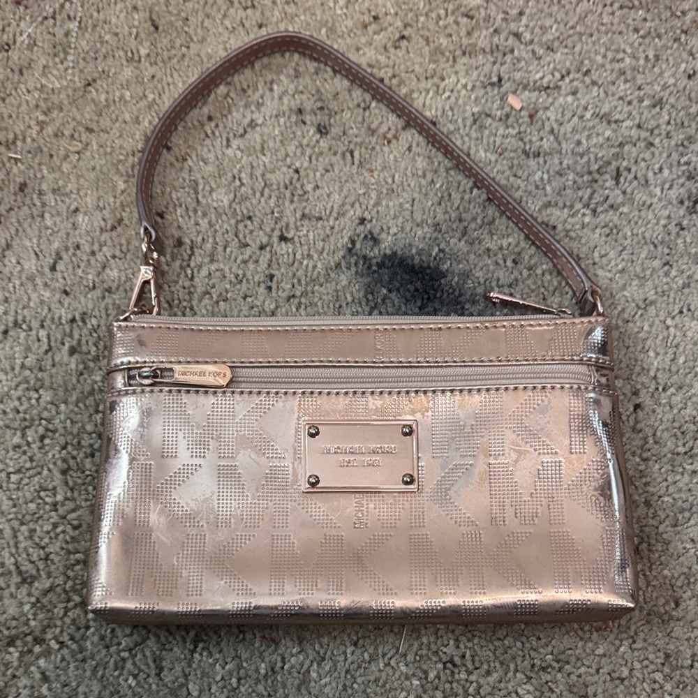 Michael Kors Rose Gold Wristlet